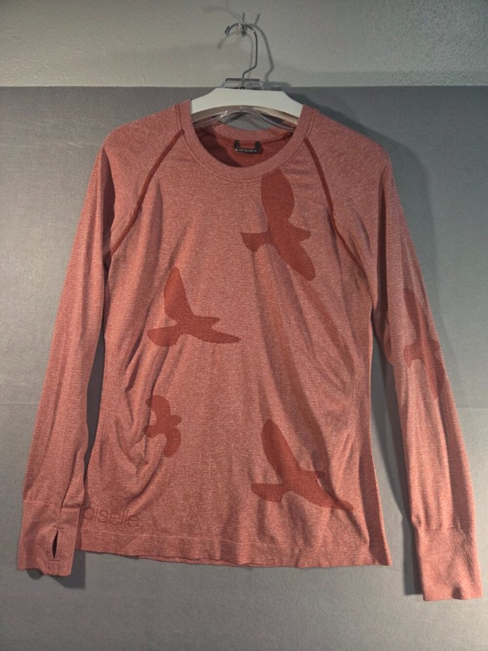 Oiselle Flyte Long Sleeve Athletic Top Running, Base Layer, Gorpcore Size Large